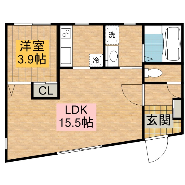 グランデージ千石の間取り