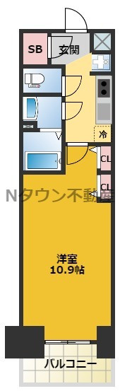 【間取り】 | プレサンス丸の内リラティ | 間取りです