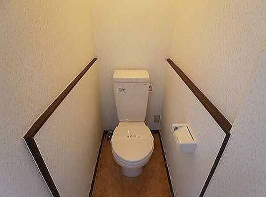 富士マンションのトイレ|写真は別のお部屋のものになります。