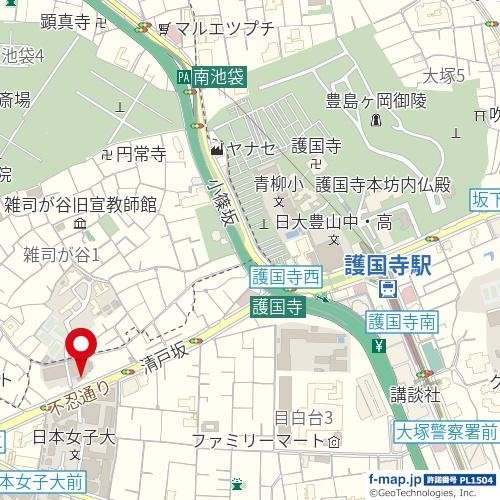 Ｌｕｐｉｎｕｓ目白台の地図