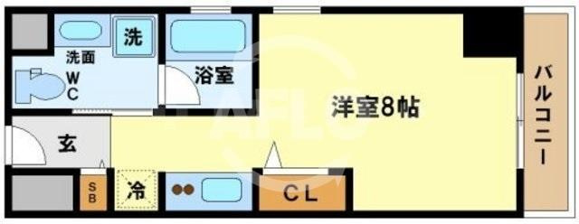 アーバネックス淀屋橋の間取り|アーバネックス淀屋橋　間取り