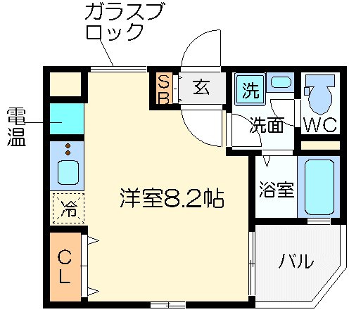 グレンパーク内本町の間取り|グレンパーク内本町　間取り