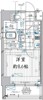 【間取り】 | REGALIZ高田馬場 | 間取りです。