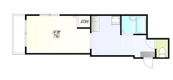 島根マンションの間取り|間取りです。
