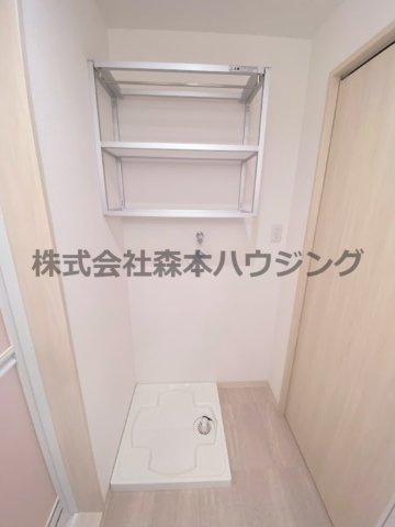 【設備】 | 　ピレーネ北条Ⅴ | 室内洗濯機置き場です