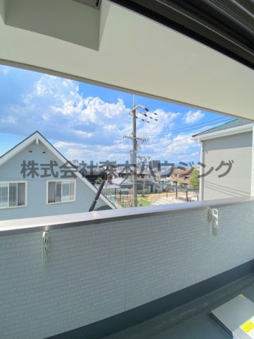 【展望】 | 　ピレーネ北条Ⅴ | 室内からの眺望です
