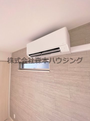 【設備】 | 　ピレーネ北条Ⅴ | エアコンついてます