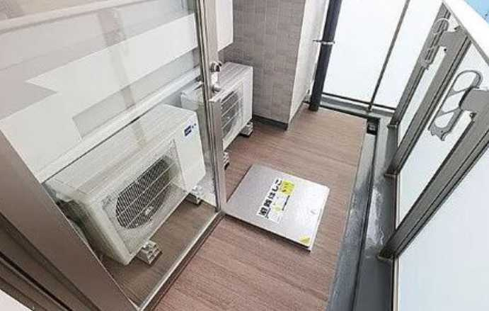 ザ・パークハビオ三軒茶屋　ペット相談可　楽器相談可　オートロックのバルコニー