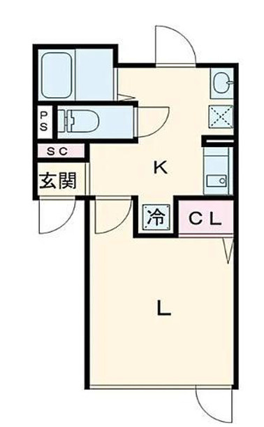 CUBEの間取り