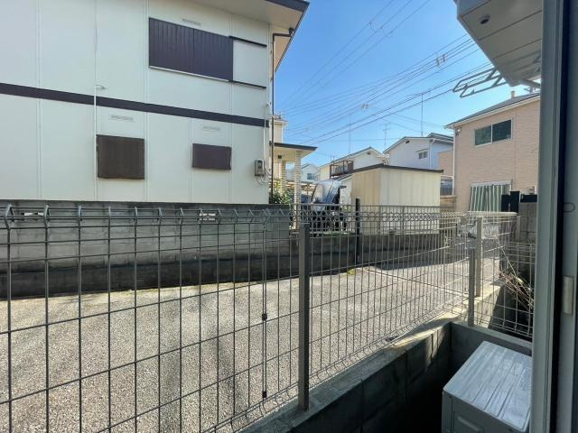 オリーブガーデンのバルコニー