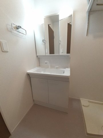ベル　コラージュ　桜の洗面所|広い洗面スペースです★