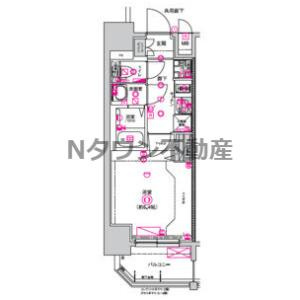 【間取り】 | CREST TAPP浅間町 | 間取りです。