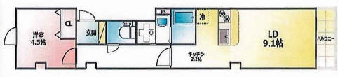 Pelerin千石の間取り