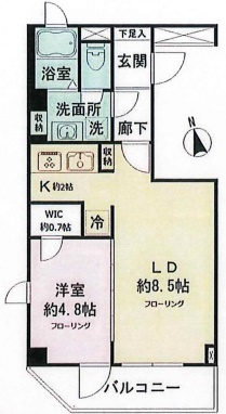 リテラス九段南の間取り