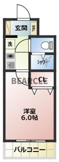 【間取り】 | エスリード京都河原町第３