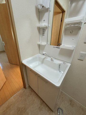 カーサレジオKAZU棟の洗面所