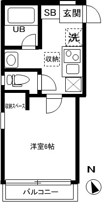 モンテリオ新小岩の間取り