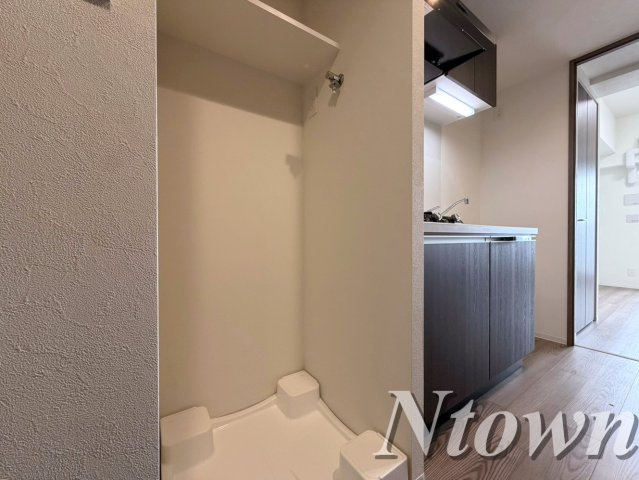 【設備】 | CREST TAPP浅間町 | 洗濯機置き場です。