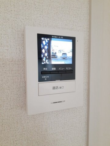 リーベンスグランデ吉井Ⅰのセキュリティ|TVモニター付きで安心です☆
