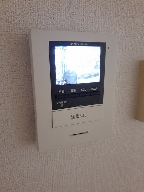 アリエースＡのセキュリティ|TVモニター付きで安心です☆