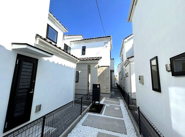 厚木市妻田北3丁目新築戸建て　5期D号棟の外観|外観「厚木市妻田北3丁目新築戸建て　D号棟」