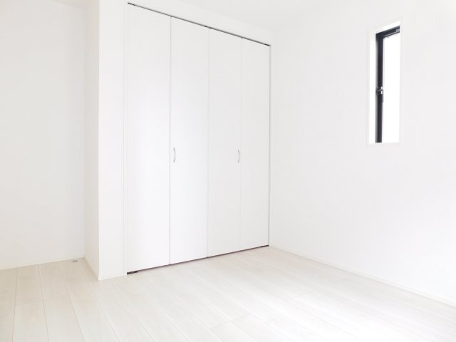 名古屋市東区矢田３丁目の新築一戸建の洋室|◇洋室◇　　南面で明るい洋室５．４帖　全居室収納完備！
