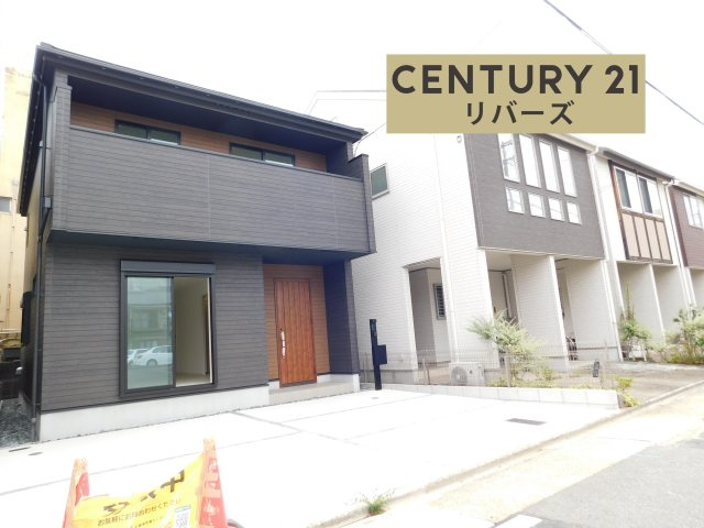 名古屋市東区矢田３丁目の新築一戸建の外観|☆限定１棟☆　　新価格！　いつでも見学できます♪（お問合せ当日、平日、水曜、夜間でもＯＫ）　名鉄「矢田」駅徒歩６分！　駐車並列２台ＯＫ！　４ＬＤＫ！　床暖房付きＬＤＫ１９．９帖♪