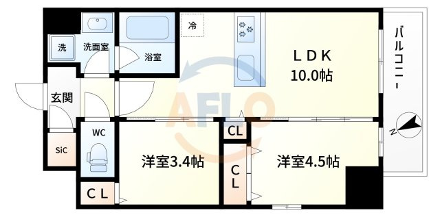 スプランディッドⅨの間取り|スプランディッドⅨ　間取り