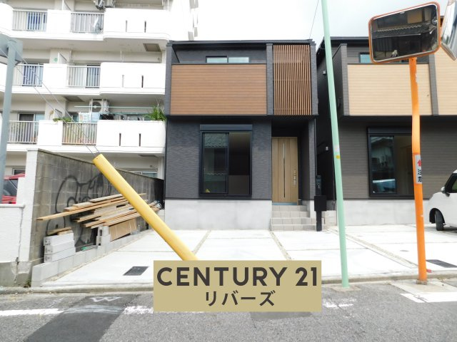 名古屋市東区矢田４丁目の新築一戸建の外観|☆１号棟☆　　いつでも見学できます♪（お問合せ当日、平日、水曜、夜間でもＯＫ）　名鉄「矢田」駅徒歩３分！　３沿線利用できる好立地♪　駐車並列２台可！　床暖房や食洗機など設備充実！