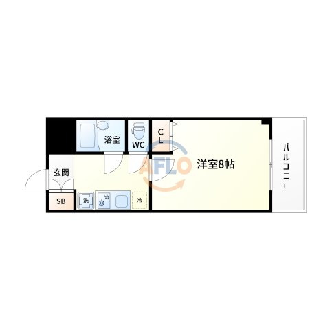 ライブステーション江坂の間取り|ライブステーション江坂　間取り