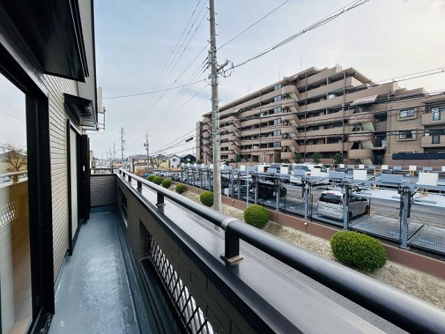 名古屋市天白区高島２丁目の中古一戸建のバルコニー|◇バルコニー◇　　南面で明るいワイドバルコニー♪