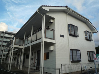 ２階建てのアパートです