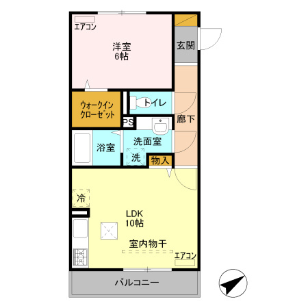 ハイグレードみずほ野の間取り