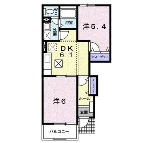 ヴィラ　グランデージの間取り