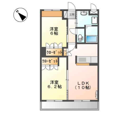 グランドアビタシオンの間取り