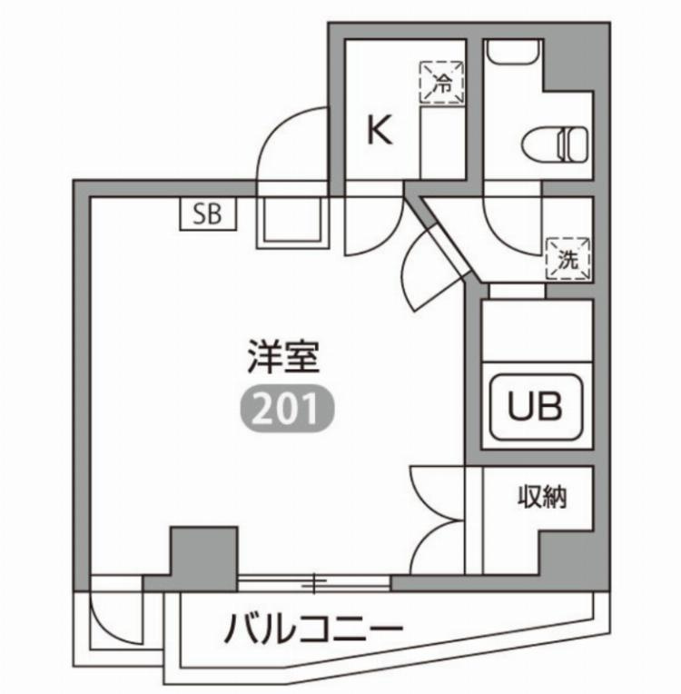 フロムファーストビルの間取り|間取り図