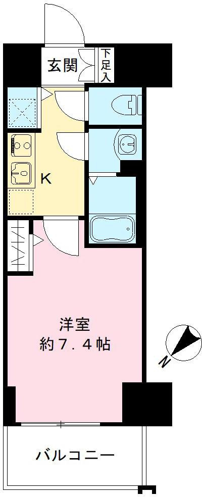 エスリード新栄グランラグジェの間取り