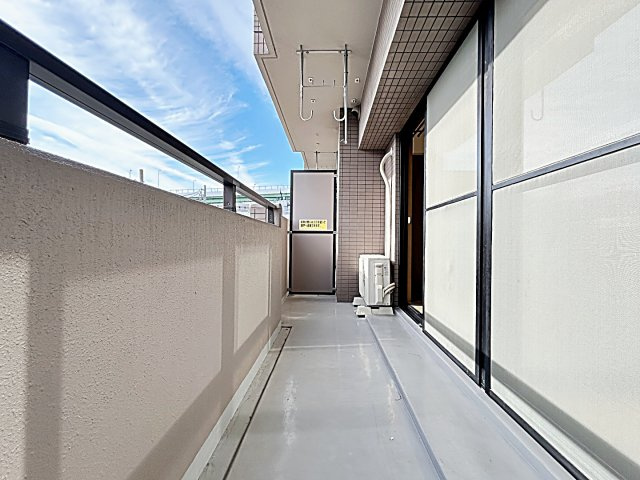 エスポワール丸新のバルコニー