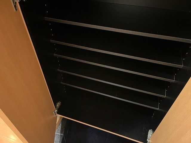 ベルファース渋谷の収納|靴入