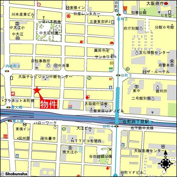 コーコス大阪ビルの地図
