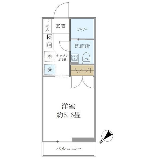 【間取り】 | Ｎフローラ明大前