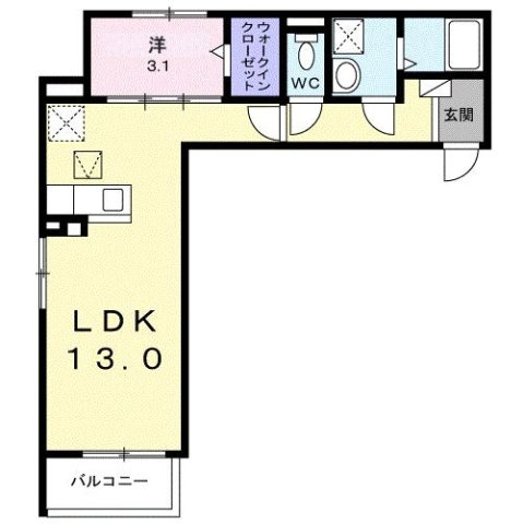 サイネリアⅡの間取り