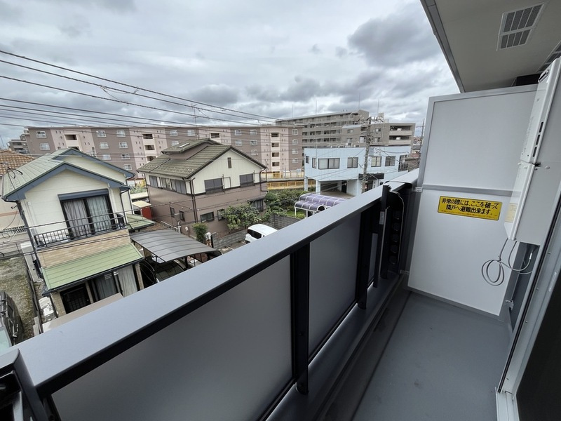 ミリアビタ習志野駅前のバルコニー