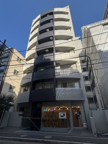 港区麻布十番２丁目の賃貸マンションの外観
