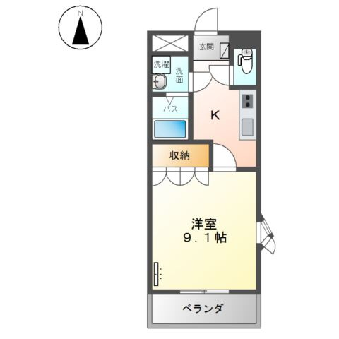 ルミエール　ラパンの間取り