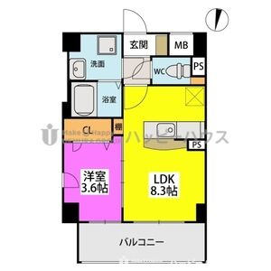 【間取り】 | グラン ソレイユ大橋