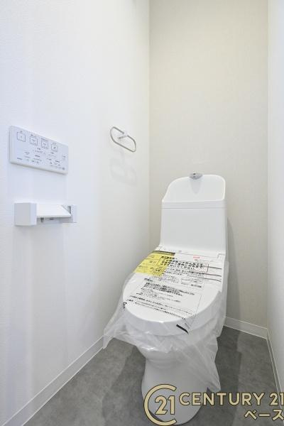 御所市御門町 ／新築一戸建のトイレ|■現地撮影写真■