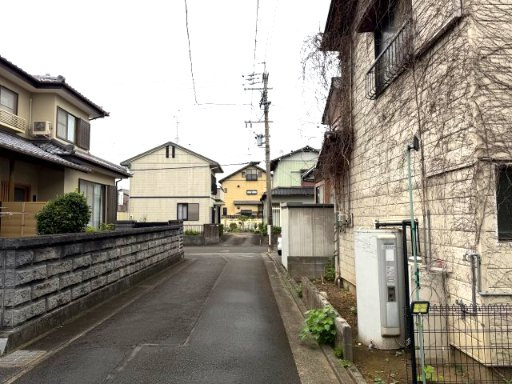 【前面道路含む現地写真】の画像