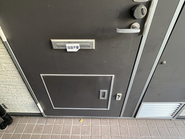 レオパレス宮前平の玄関|宅配ボックス付き