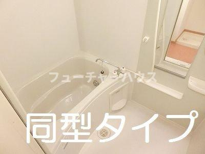 カーサ　プラシードの浴室|日々の疲れを癒すお風呂付です